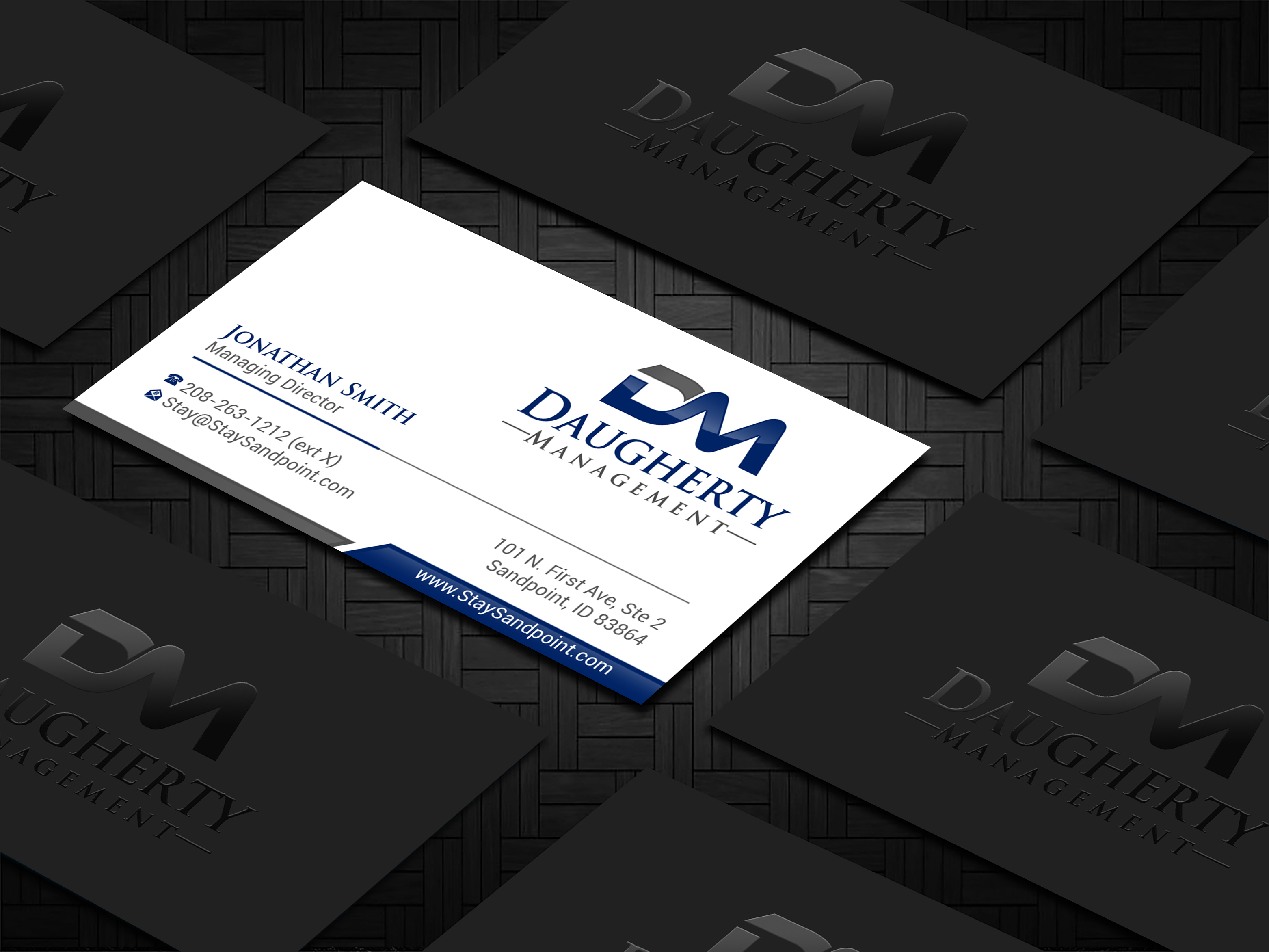 Business Card Design by Imagine design000 for Daugherty Management LLC | Design #34237284