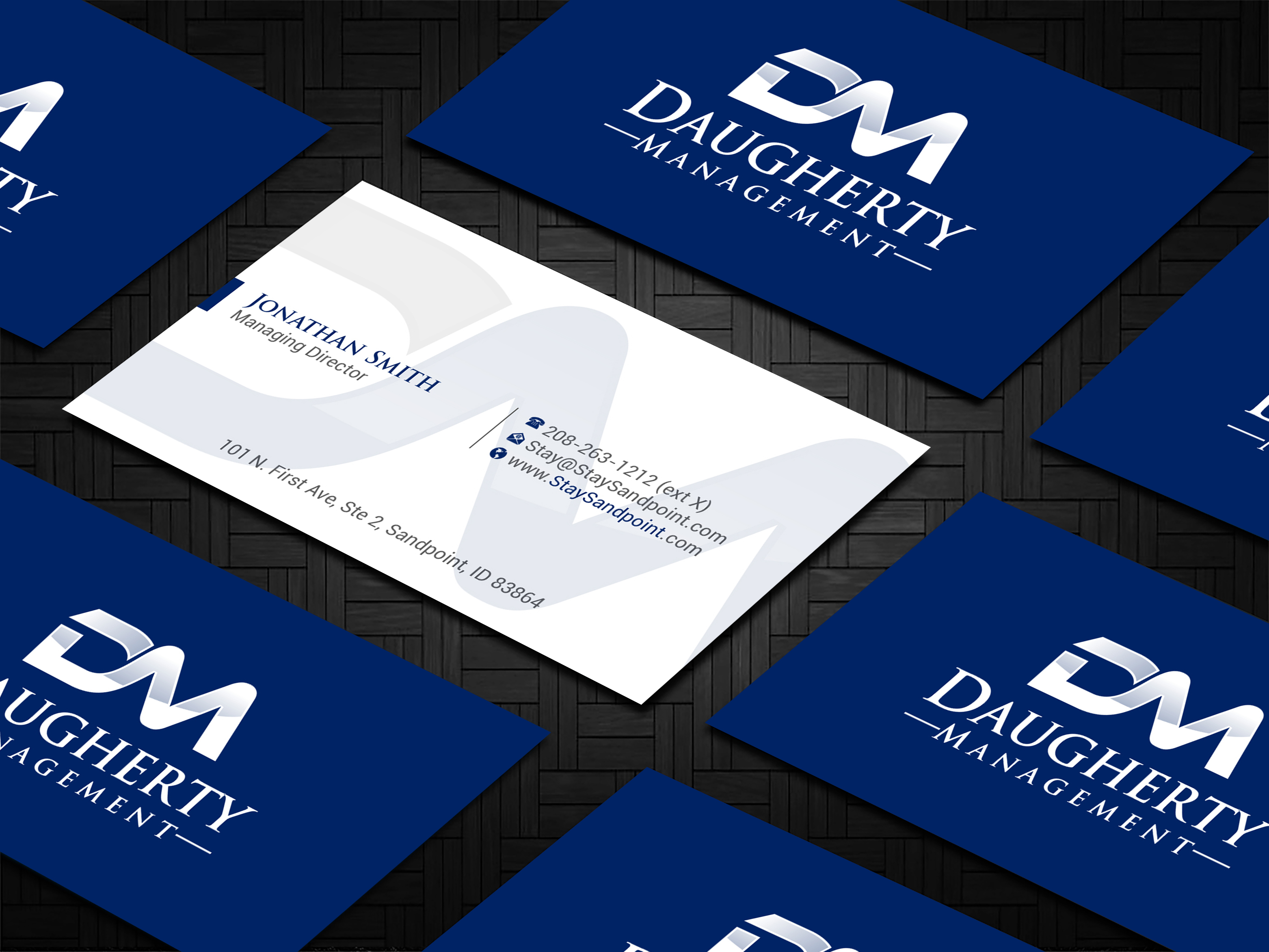 Business Card Design by Imagine design000 for Daugherty Management LLC | Design #34237289