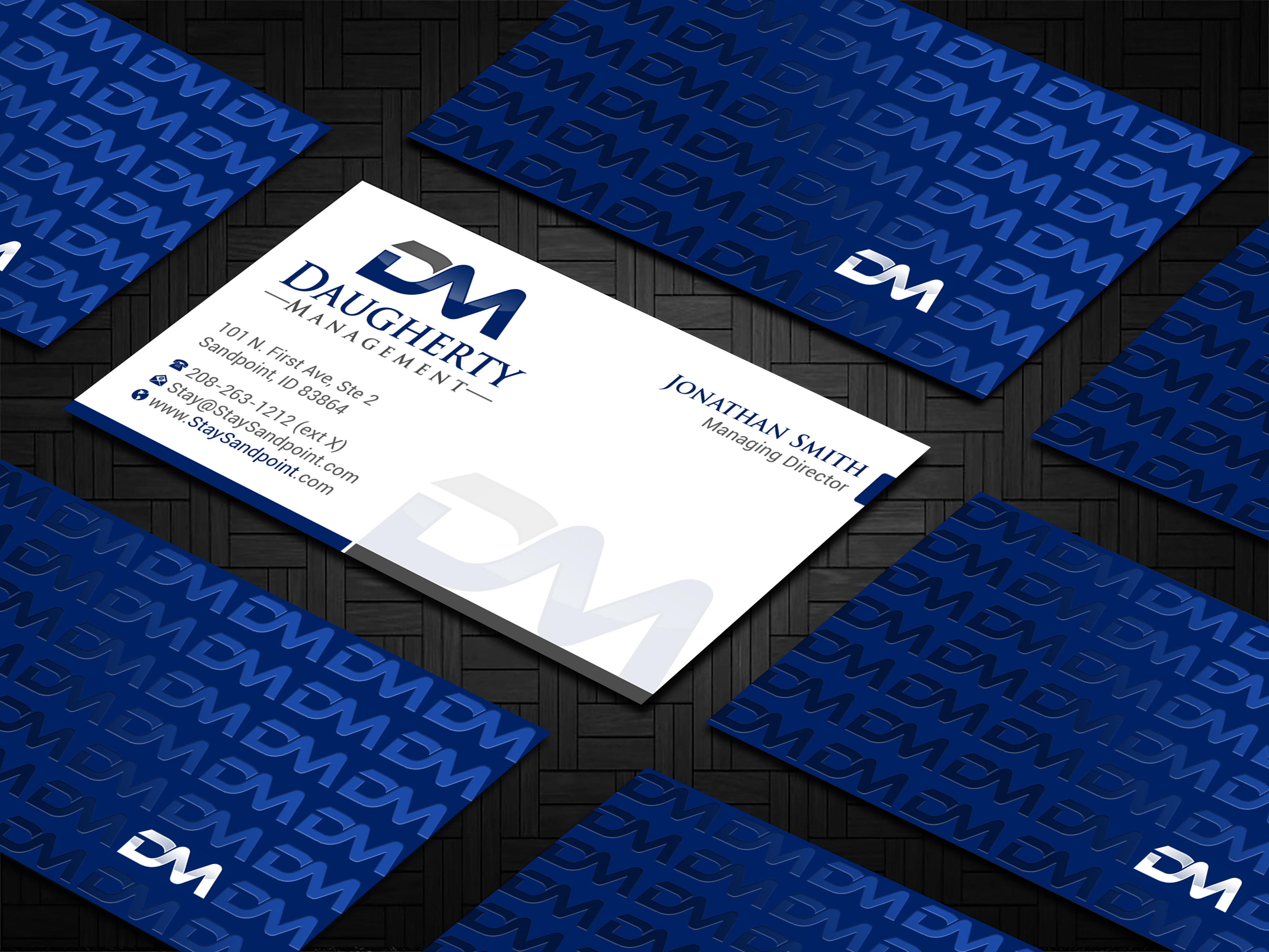 Diseño de Tarjeta de Presentación por Imagine design000 para Daugherty Management LLC | Diseño #34237291