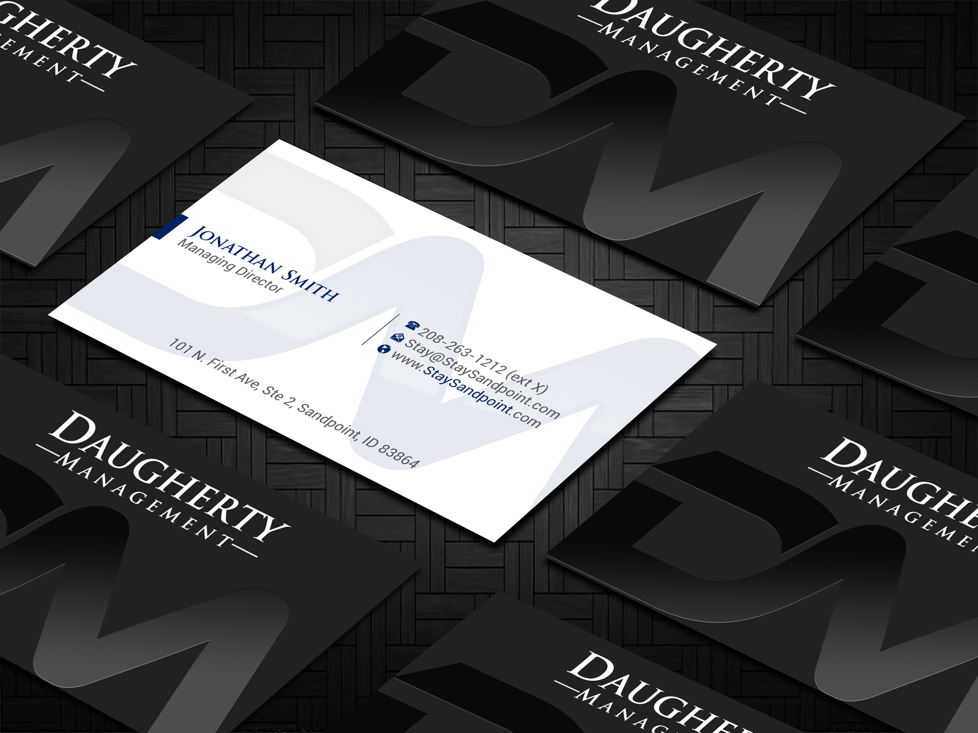 Business Card Design by Imagine design000 for Daugherty Management LLC | Design #34237293