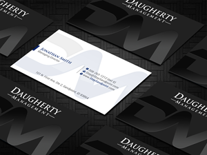 Business Card Design by Imagine design000 for Daugherty Management LLC | Design: #34237293