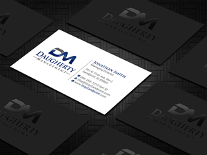 Design de Carte de Visite par Imagine design000 pour Daugherty Management LLC | Design #34237294