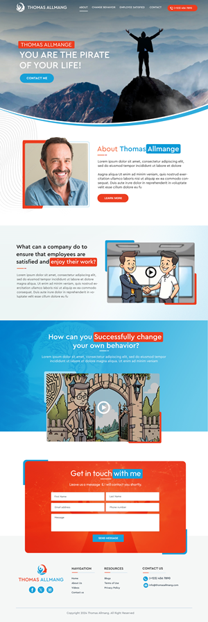 Web Design by Blue Sparrow for this project | Design: #34250633