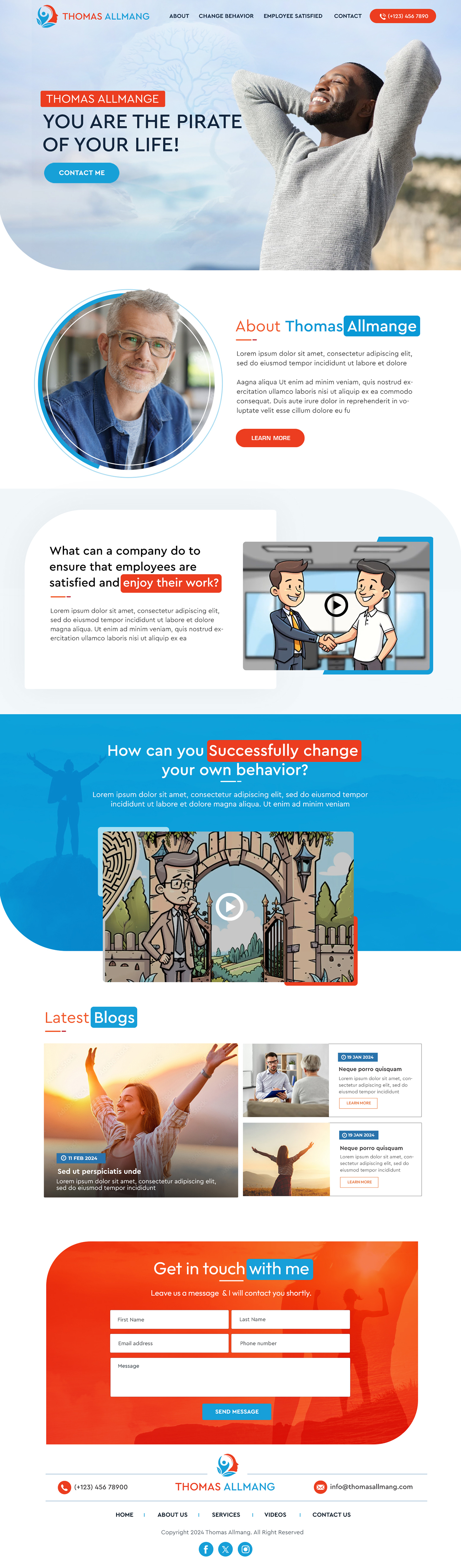 Web Design par Blue Sparrow pour ce projet | Design #34250722