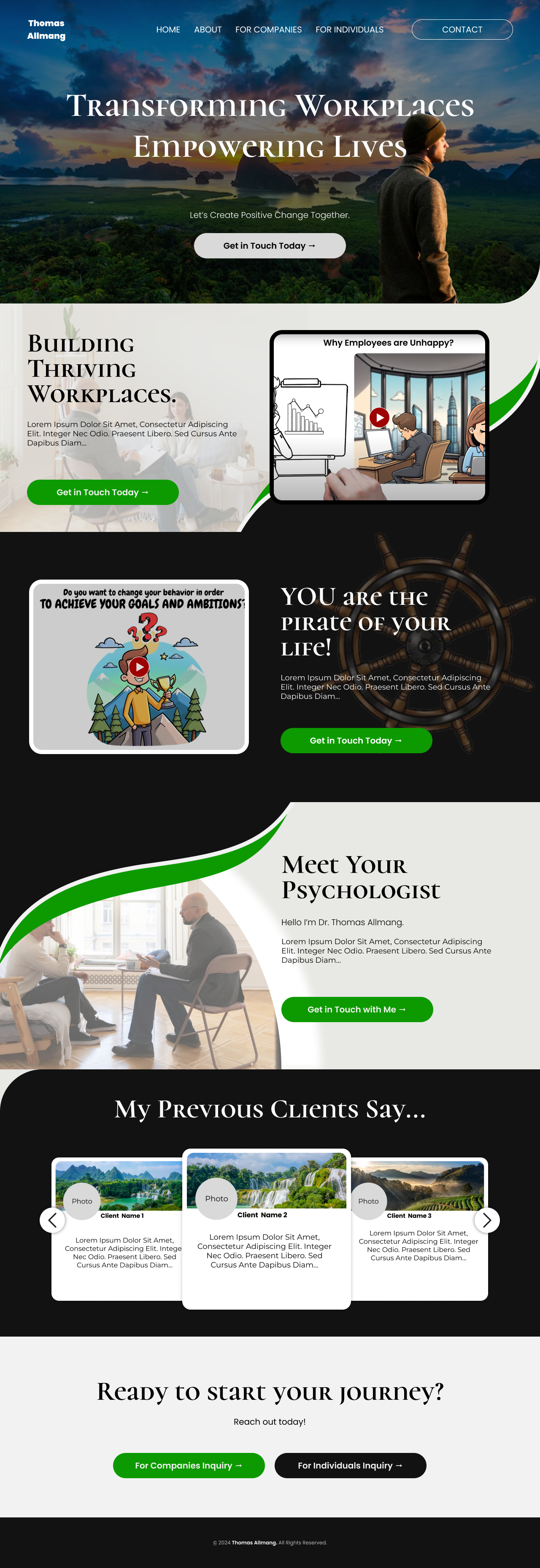 Web Design by EPF98Designs for this project | Design #34254583