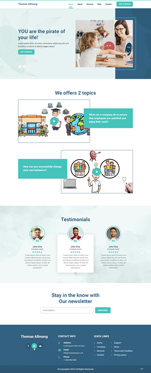 Web Design by pb for this project | Design: #34253440