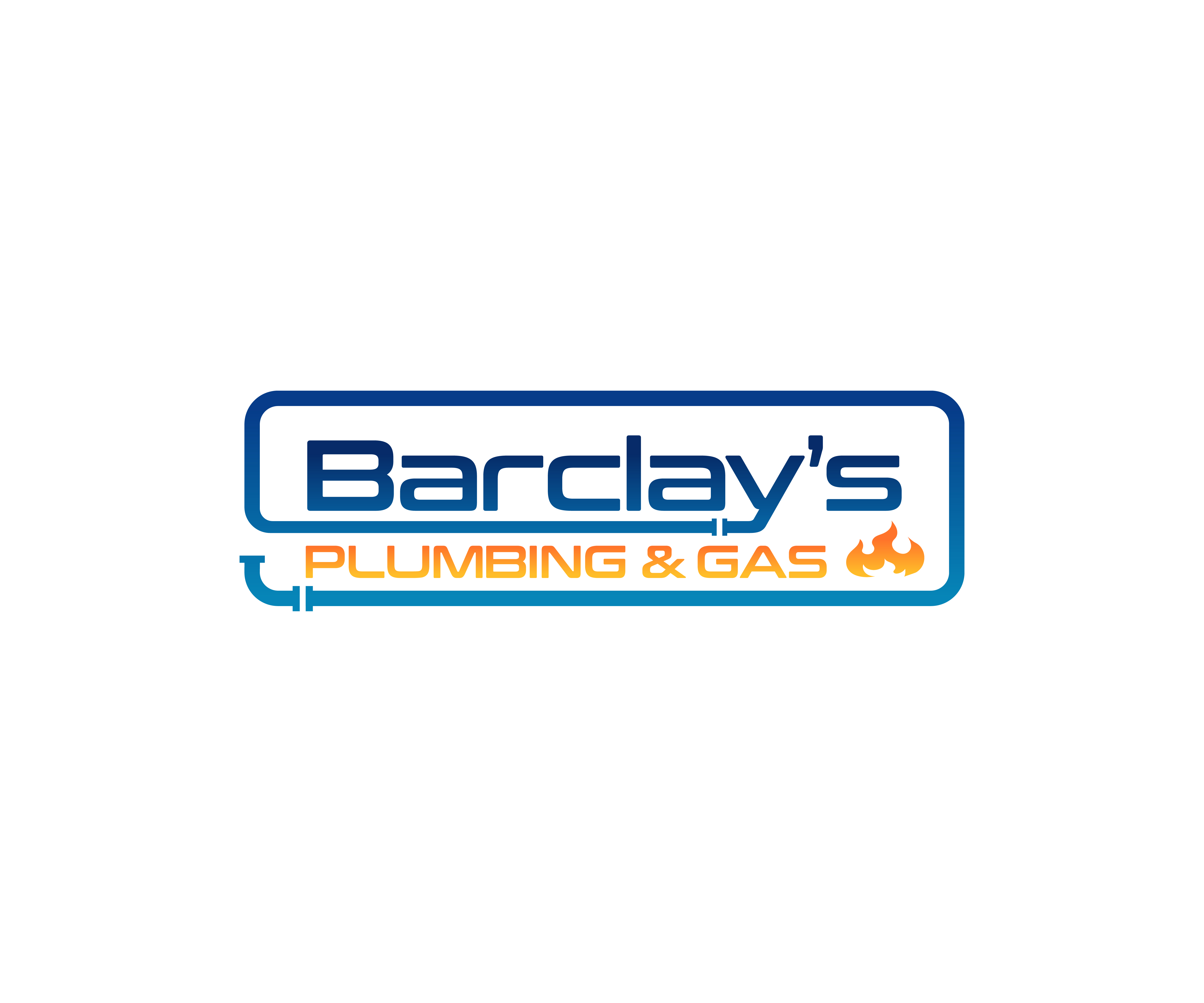 Diseño de Logo por James J. para Barclays plumbing and gas | Diseño #34245943