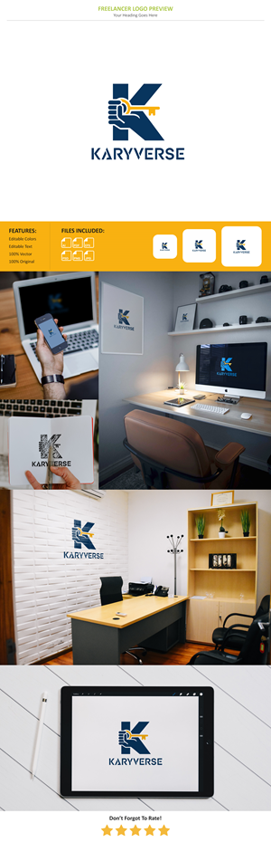 Logo Design by VectorForge for KARYVERSE | Design: #34254369