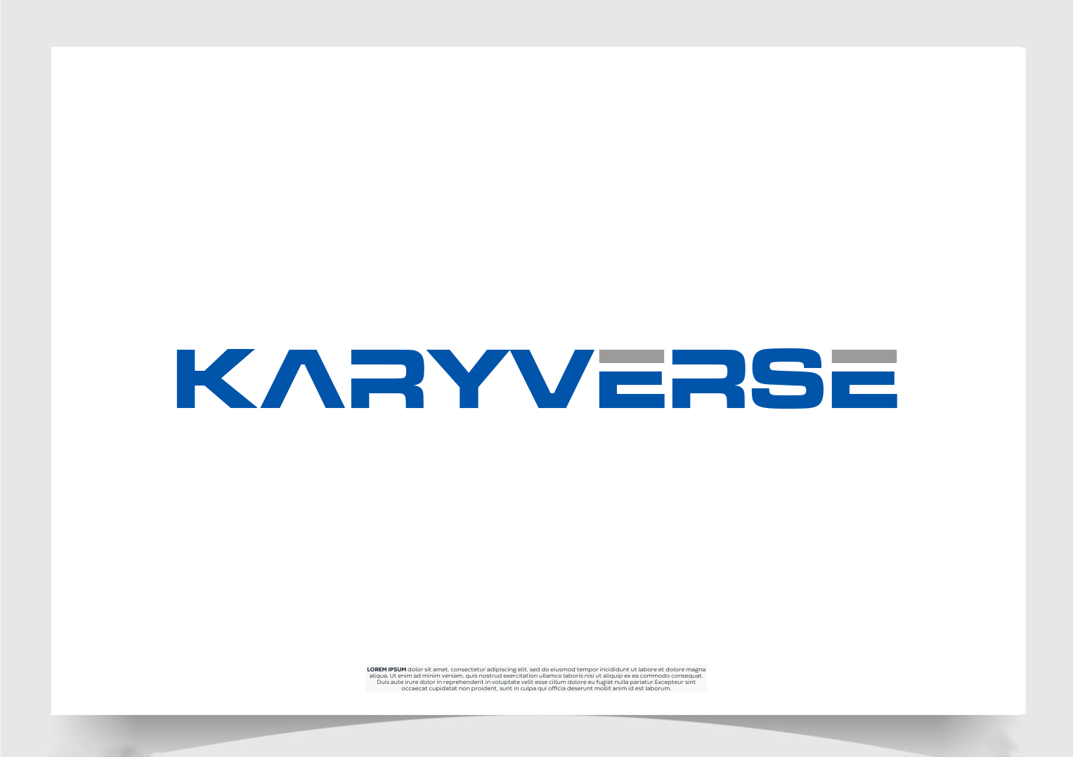 Logo Design by Rahmina for KARYVERSE | Design #34245086