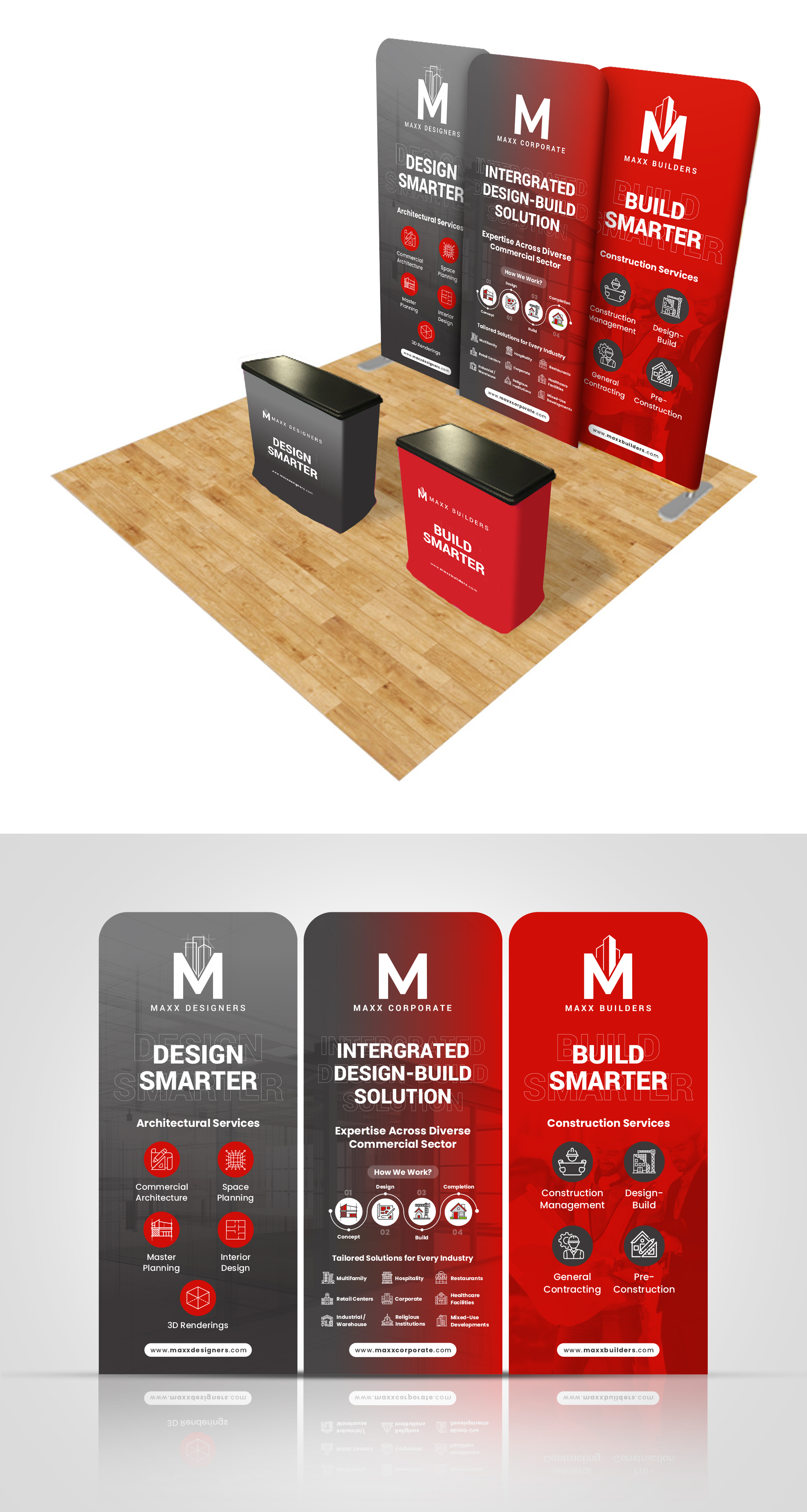 Trade Show Booth Design by Sam.Art for this project | Design #34292249