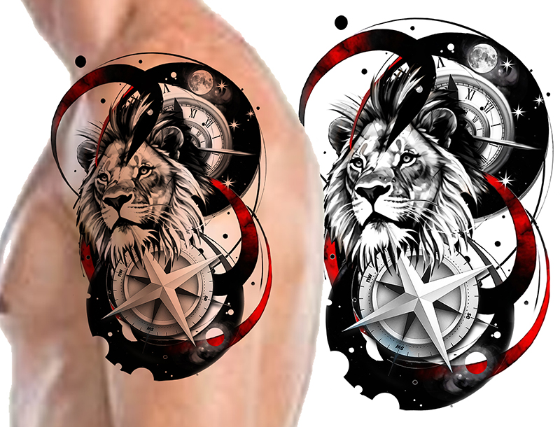 Tattoo Design by ioio for this project | Design #34250855