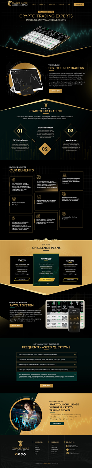 Web-Design von Blue Sparrow für Ingenious Business Solutions, LLC | Design: #34247804