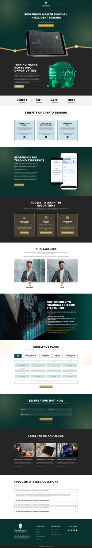 Web Design by Hafsa Fatymah for Ingenious Business Solutions, LLC | Design: #34274069
