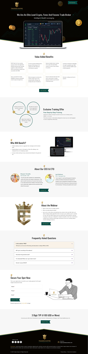 Web-Design von harmi_199 für Ingenious Business Solutions, LLC | Design: #34263757