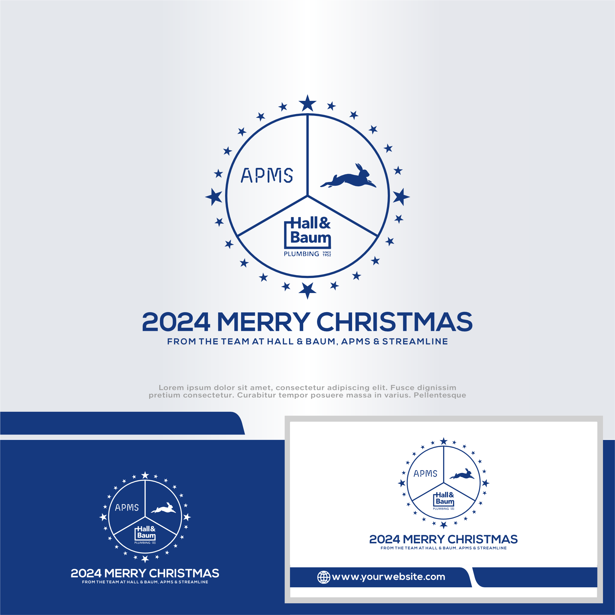 Logo Design by win it for Hall & Baum | Design #34246742