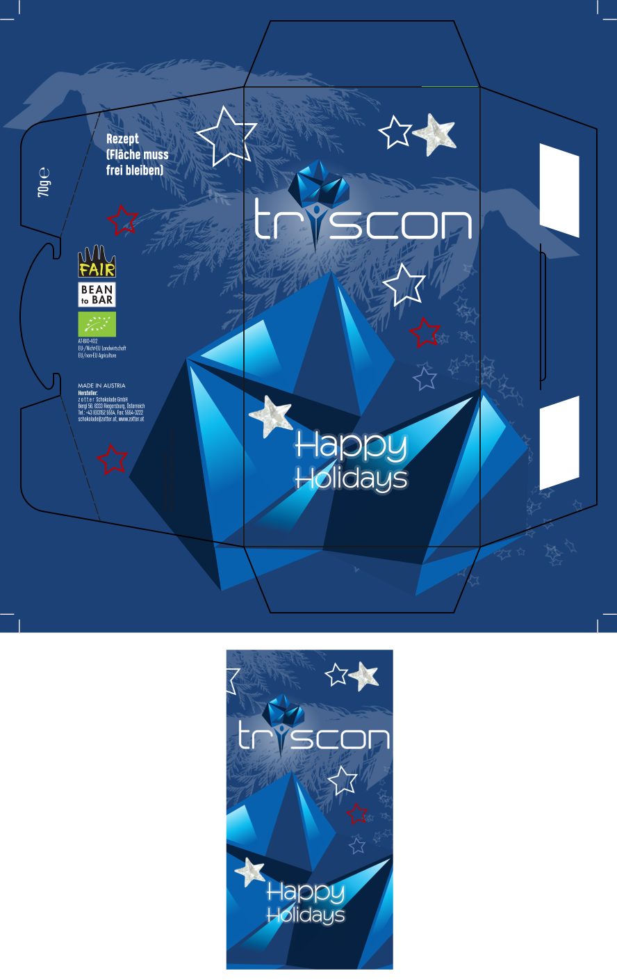 Envelope Design by elveneclipse for triscon IT-Services GmbH | Design #34261588