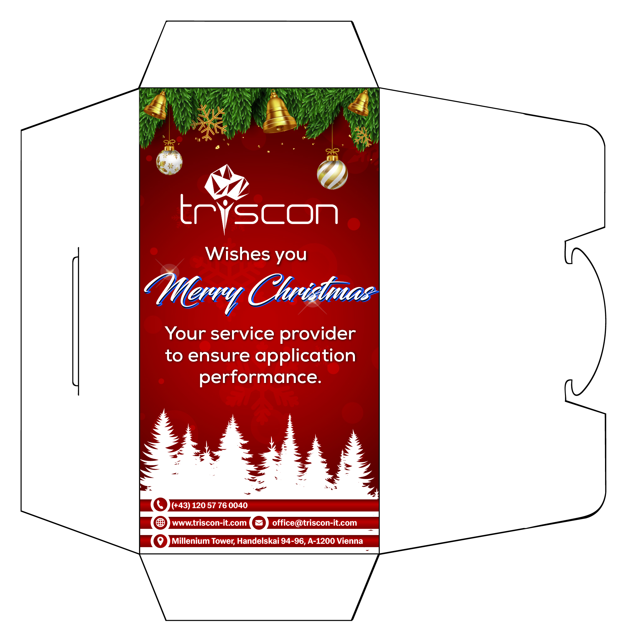 Envelope Design by Rickyy for triscon IT-Services GmbH | Design #34251501