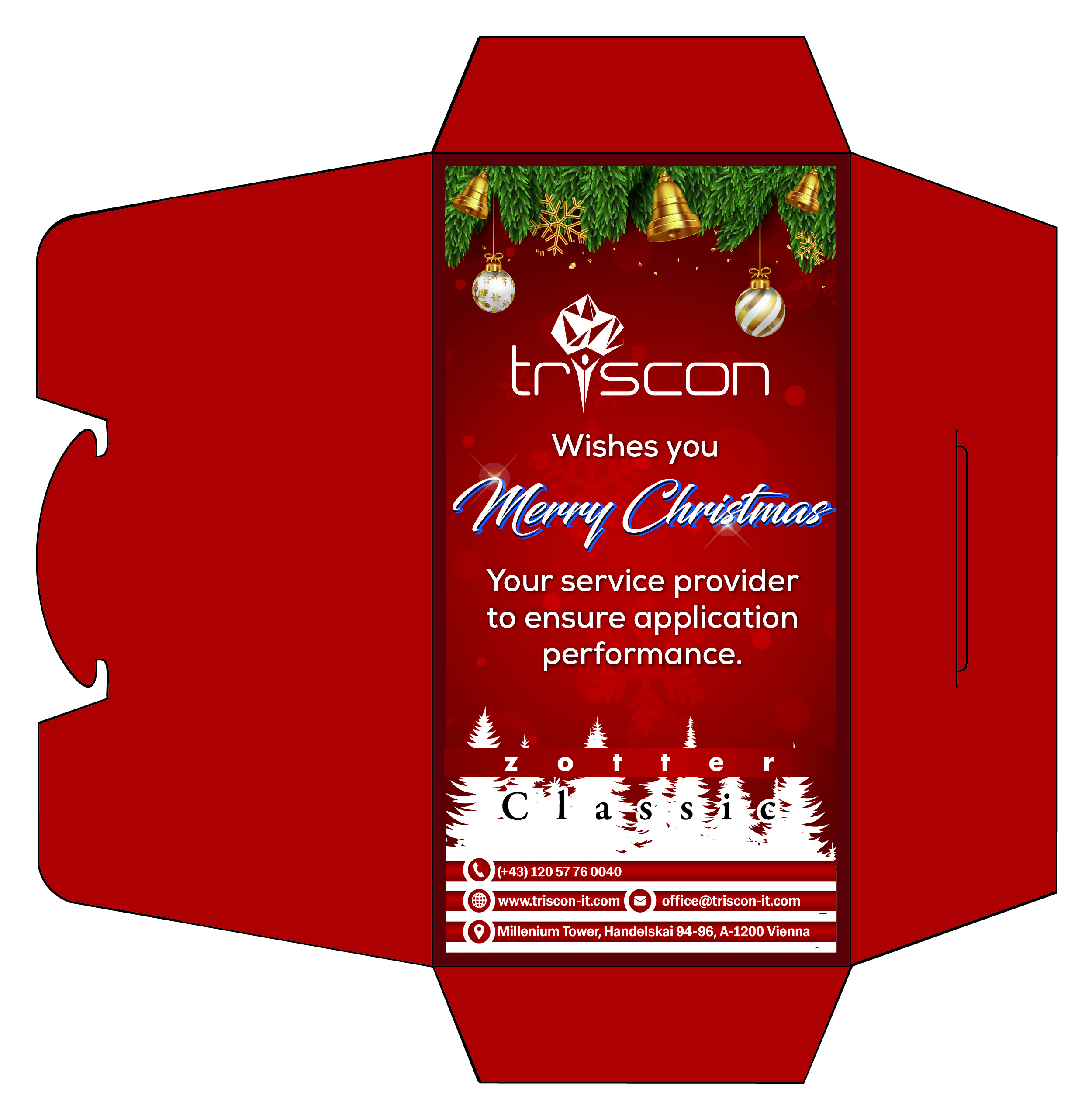 Envelope Design by Rickyy for triscon IT-Services GmbH | Design #34270395