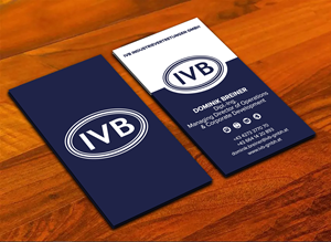 Diseño de Tarjeta de Presentación por sadikul islam para IVB Industrievertretungen GmbH | Diseño: #34252111