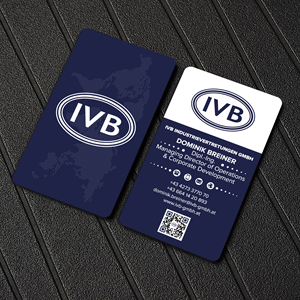 Visitenkarten-Design von sadikul islam für IVB Industrievertretungen GmbH | Design: #34267510