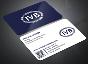 Visitenkarten-Design von sadikul islam für IVB Industrievertretungen GmbH | Design: #34267684