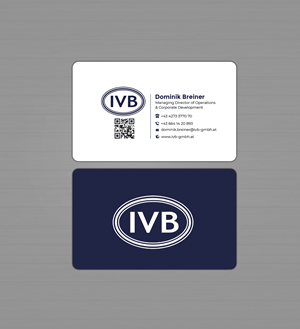 Diseño de Tarjeta de Presentación por Graphixpointt para IVB Industrievertretungen GmbH | Diseño: #34249628