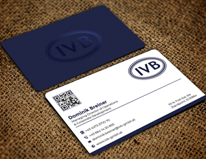 Business Card Design by Graphixpointt for IVB Industrievertretungen GmbH | Design: #34249803
