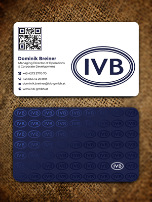Business Card Design by Graphixpointt for IVB Industrievertretungen GmbH | Design: #34250247