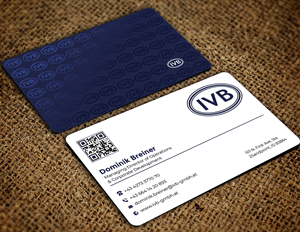 Business Card Design by Graphixpointt for IVB Industrievertretungen GmbH | Design: #34250257