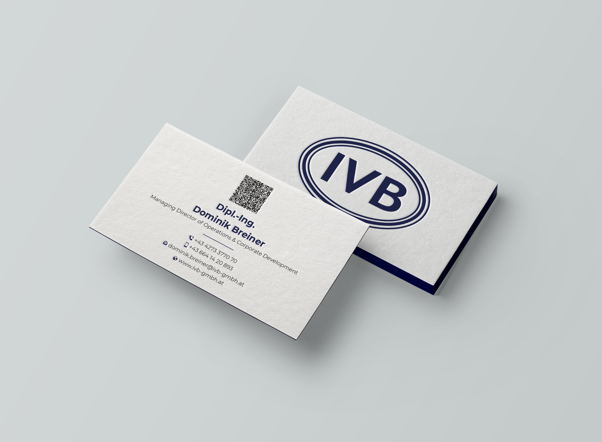 Design de Carte de Visite par Expert Bappy pour IVB Industrievertretungen GmbH | Design #34253503