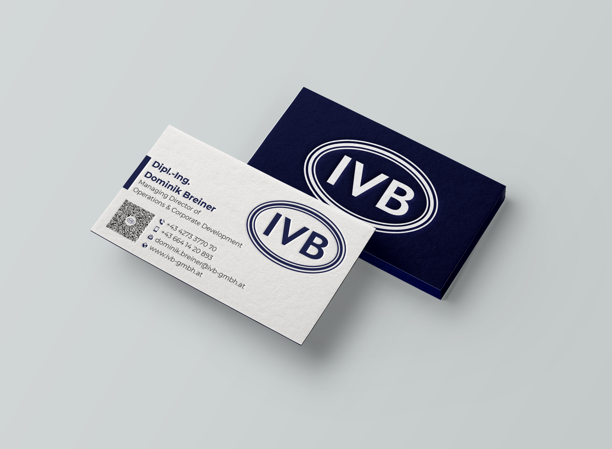 Visitenkarten-Design von Expert Bappy für IVB Industrievertretungen GmbH | Design #34253918
