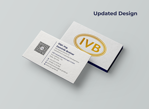 Business Card Design by Expert Bappy for IVB Industrievertretungen GmbH | Design: #34257979