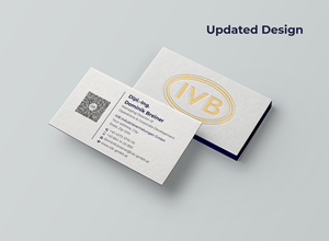 Business Card Design by Expert Bappy for IVB Industrievertretungen GmbH | Design: #34257992