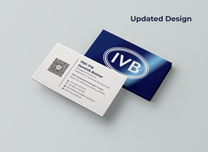 Business Card Design by Expert Bappy for IVB Industrievertretungen GmbH | Design: #34282822