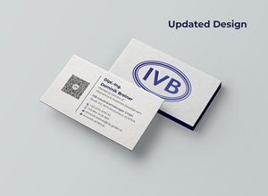 Business Card Design by Expert Bappy for IVB Industrievertretungen GmbH | Design: #34282919