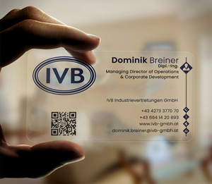 Visitenkarten-Design von DesignerShahadat für IVB Industrievertretungen GmbH | Design: #34252407