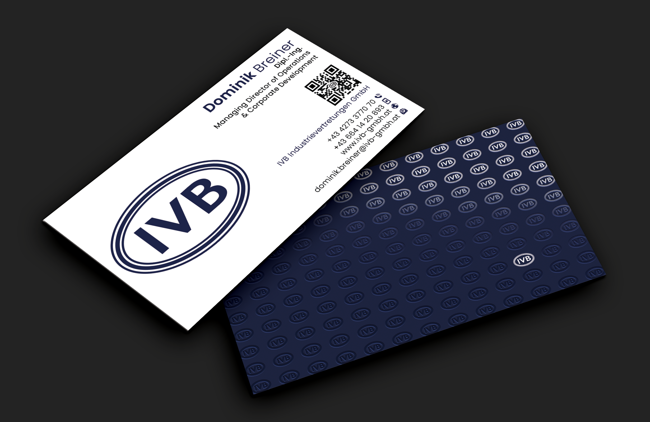 Business Card Design by DesignerShahadat for IVB Industrievertretungen GmbH | Design #34252410