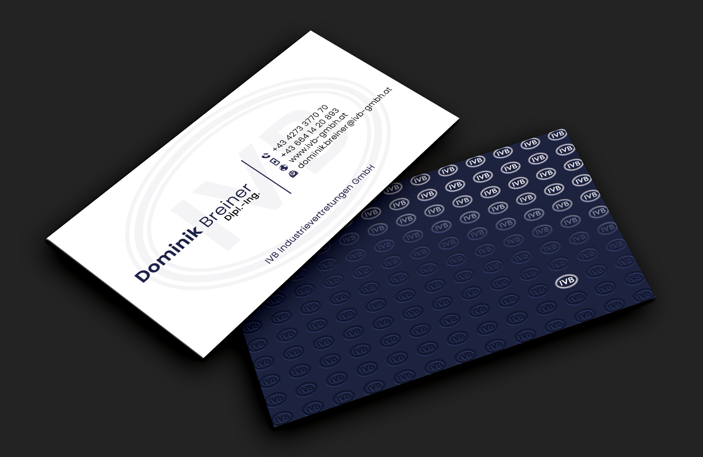 Business Card Design by DesignerShahadat for IVB Industrievertretungen GmbH | Design #34252500