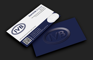 Visitenkarten-Design von DesignerShahadat für IVB Industrievertretungen GmbH | Design: #34252503