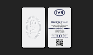 Diseño de Tarjeta de Presentación por DesignerShahadat para IVB Industrievertretungen GmbH | Diseño: #34252943