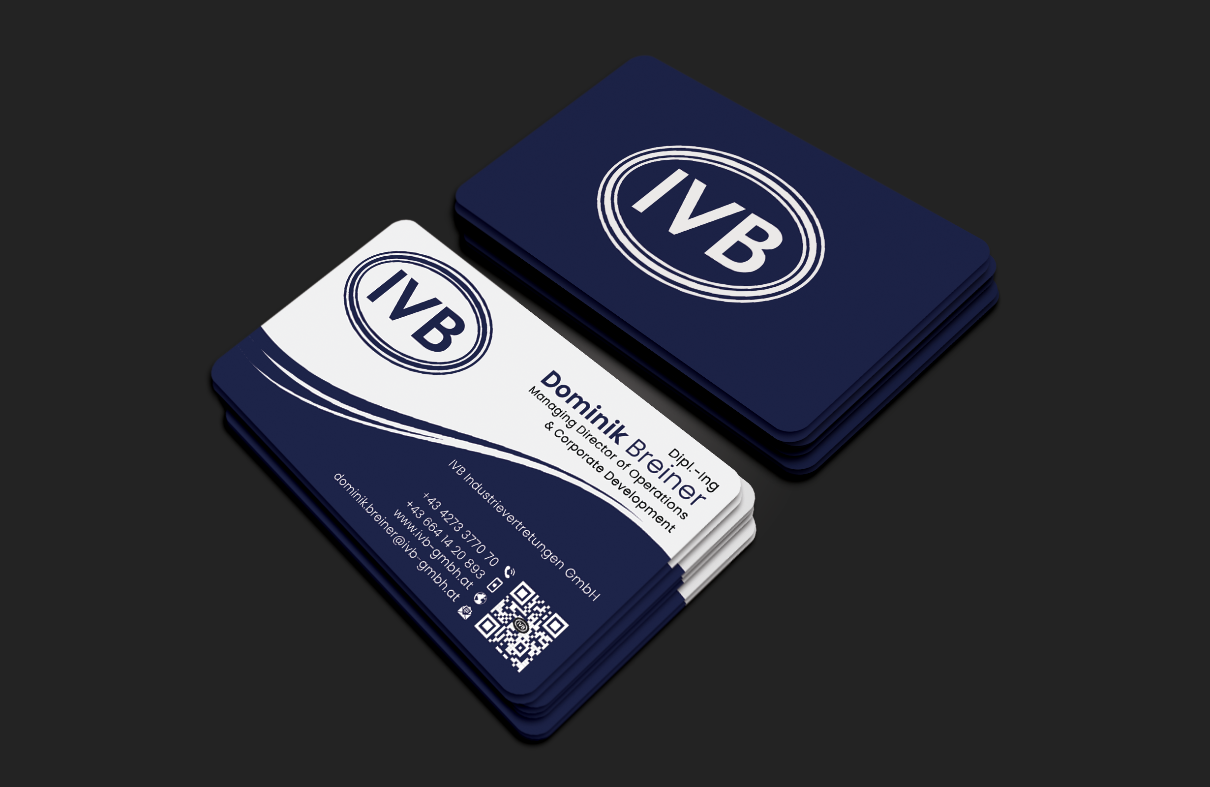 Design de Carte de Visite par DesignerShahadat pour IVB Industrievertretungen GmbH | Design #34253783