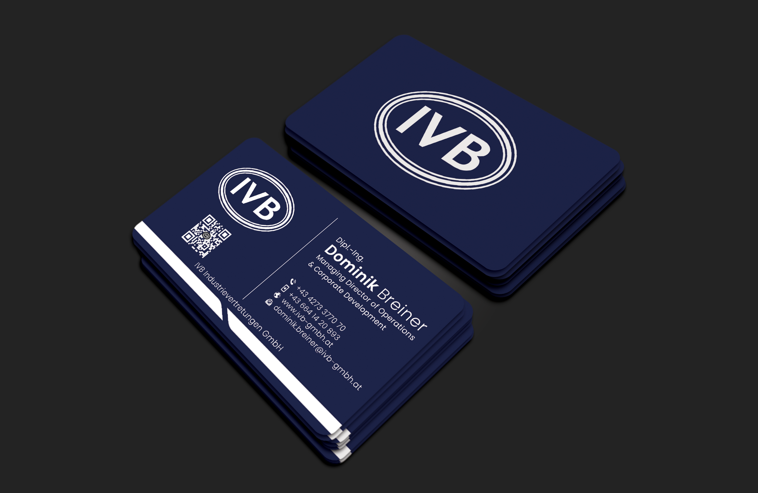 Business Card Design by DesignerShahadat for IVB Industrievertretungen GmbH | Design #34253808