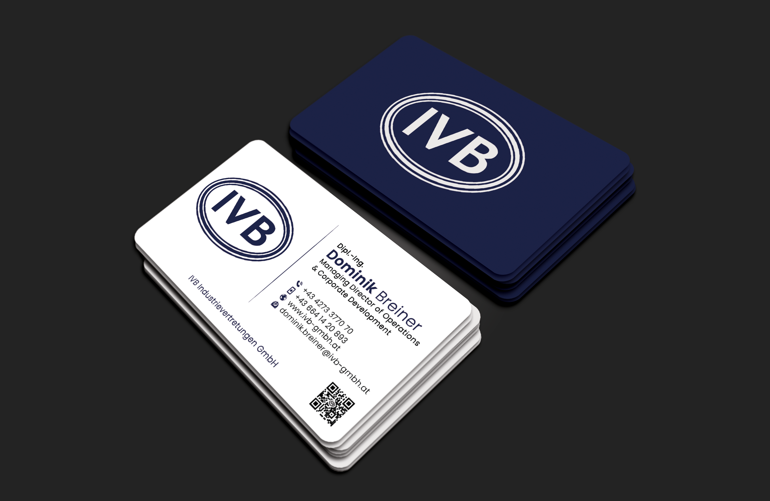 Business Card Design by DesignerShahadat for IVB Industrievertretungen GmbH | Design #34253862