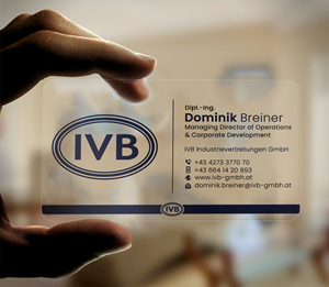 Business Card Design by DesignerShahadat for IVB Industrievertretungen GmbH | Design: #34257416