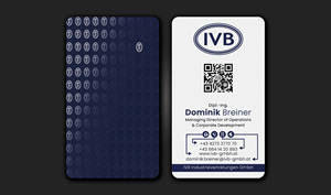 Business Card Design by DesignerShahadat for IVB Industrievertretungen GmbH | Design: #34257431