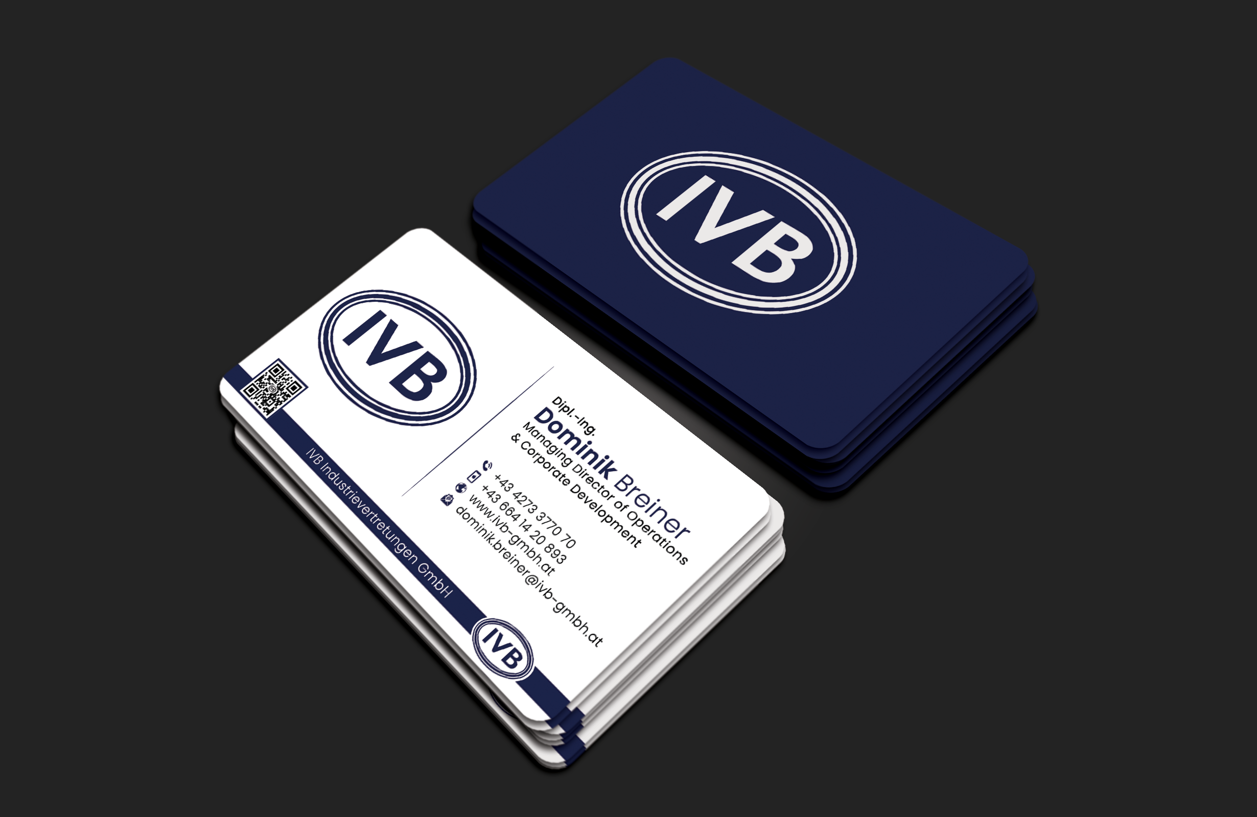 Business Card Design by DesignerShahadat for IVB Industrievertretungen GmbH | Design #34257437