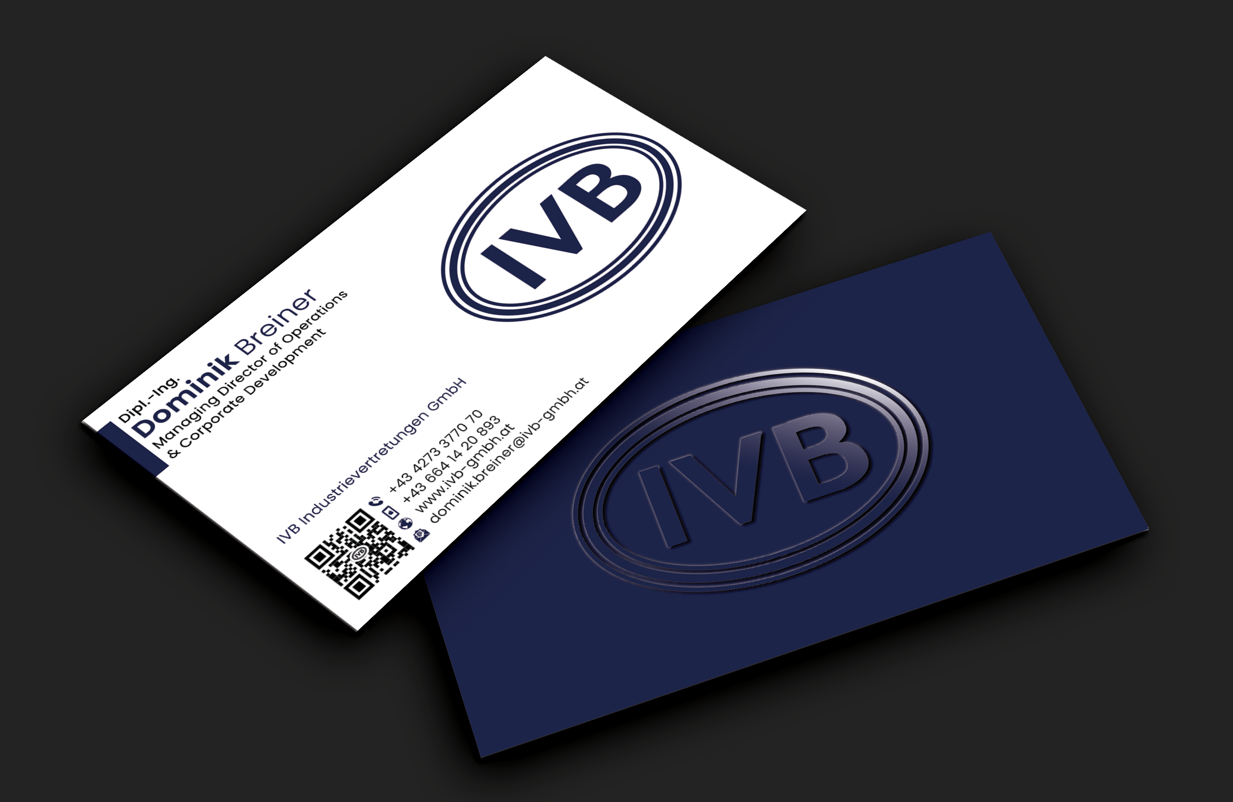 Business Card Design by DesignerShahadat for IVB Industrievertretungen GmbH | Design #34257438