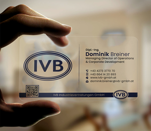 Business Card Design by DesignerShahadat for IVB Industrievertretungen GmbH | Design: #34257447