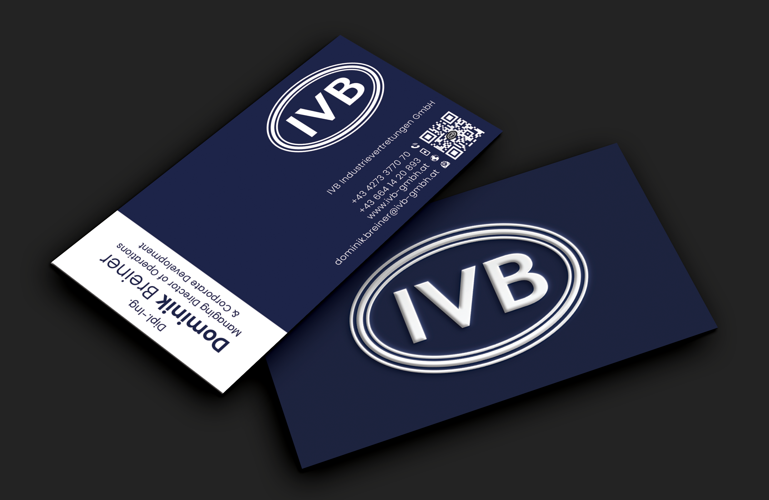 Business Card Design by DesignerShahadat for IVB Industrievertretungen GmbH | Design #34262456