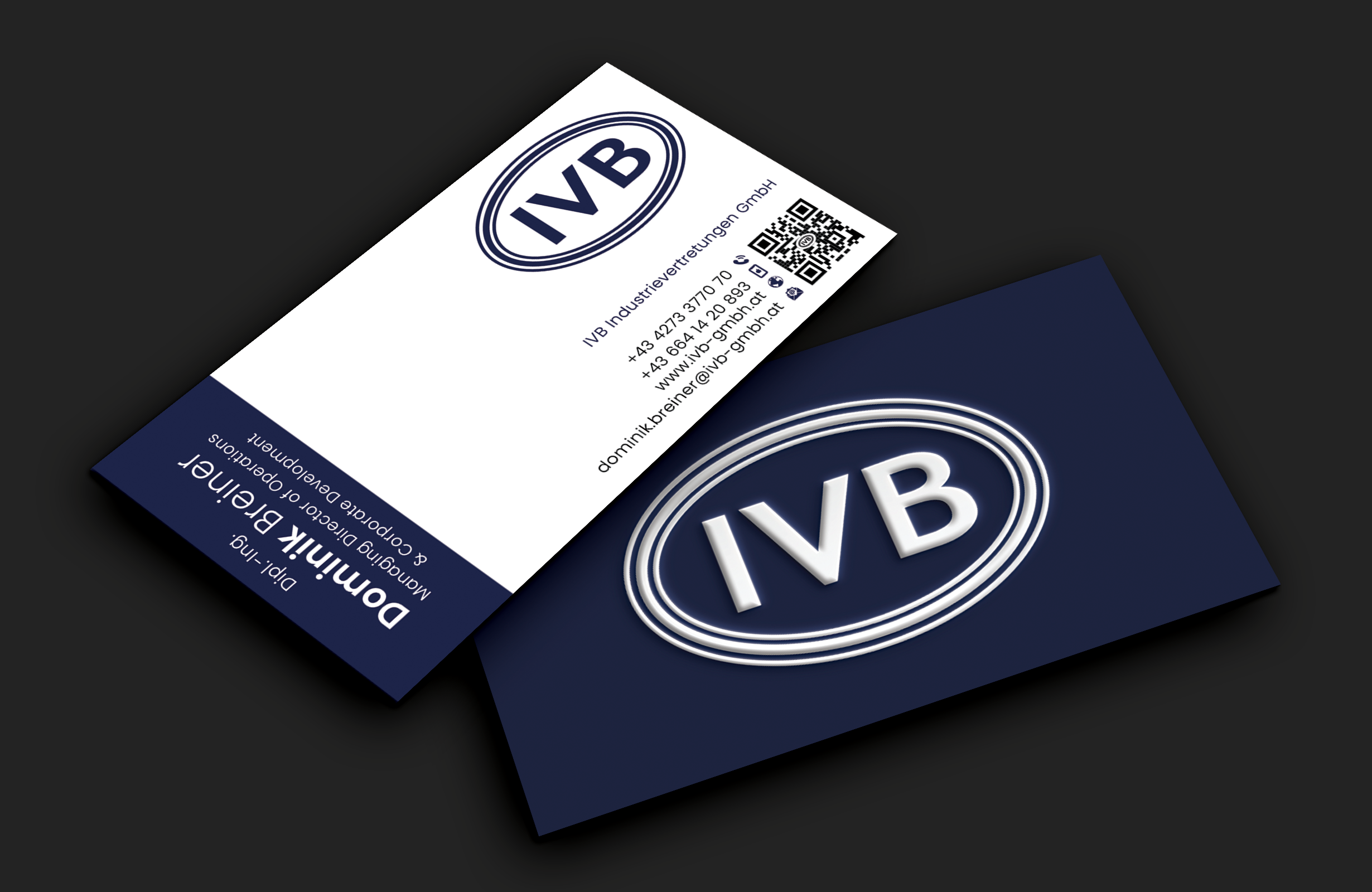 Business Card Design by DesignerShahadat for IVB Industrievertretungen GmbH | Design #34262461